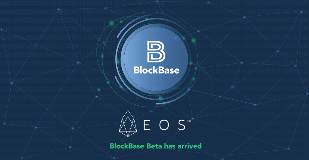 This is an image about blockbase arriving to the EOS main network